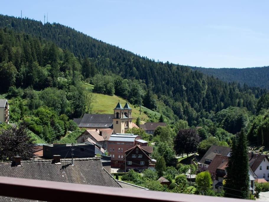 Ferienwohnung Schwarzwaldblick Bad Rippoldsau-Schapbach Exterior foto